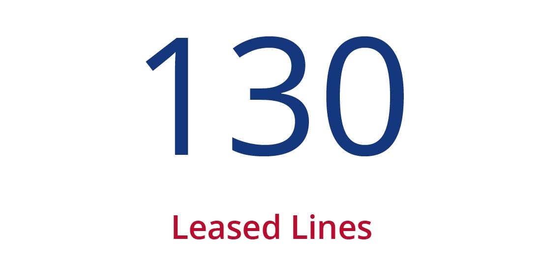 Leased Lines: 130