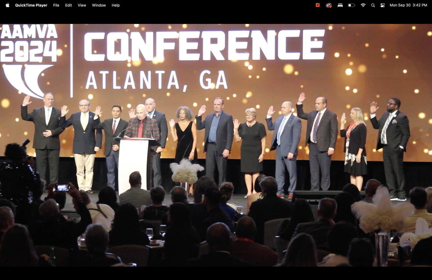 International Board Swearing In