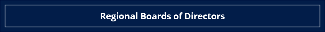 Regional Boards of Directors